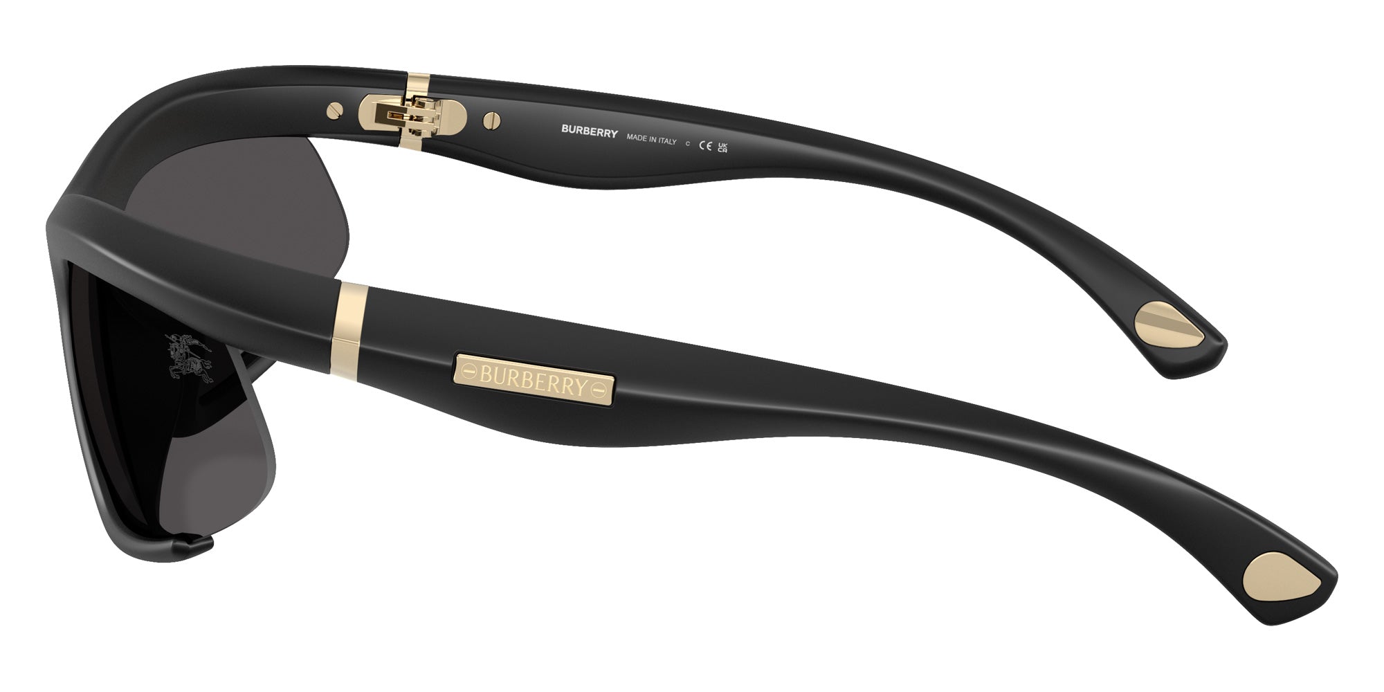 Burberry BE4462 418687 64 - Rubber Black / Dark Gray #id:be4462418687_s:100110