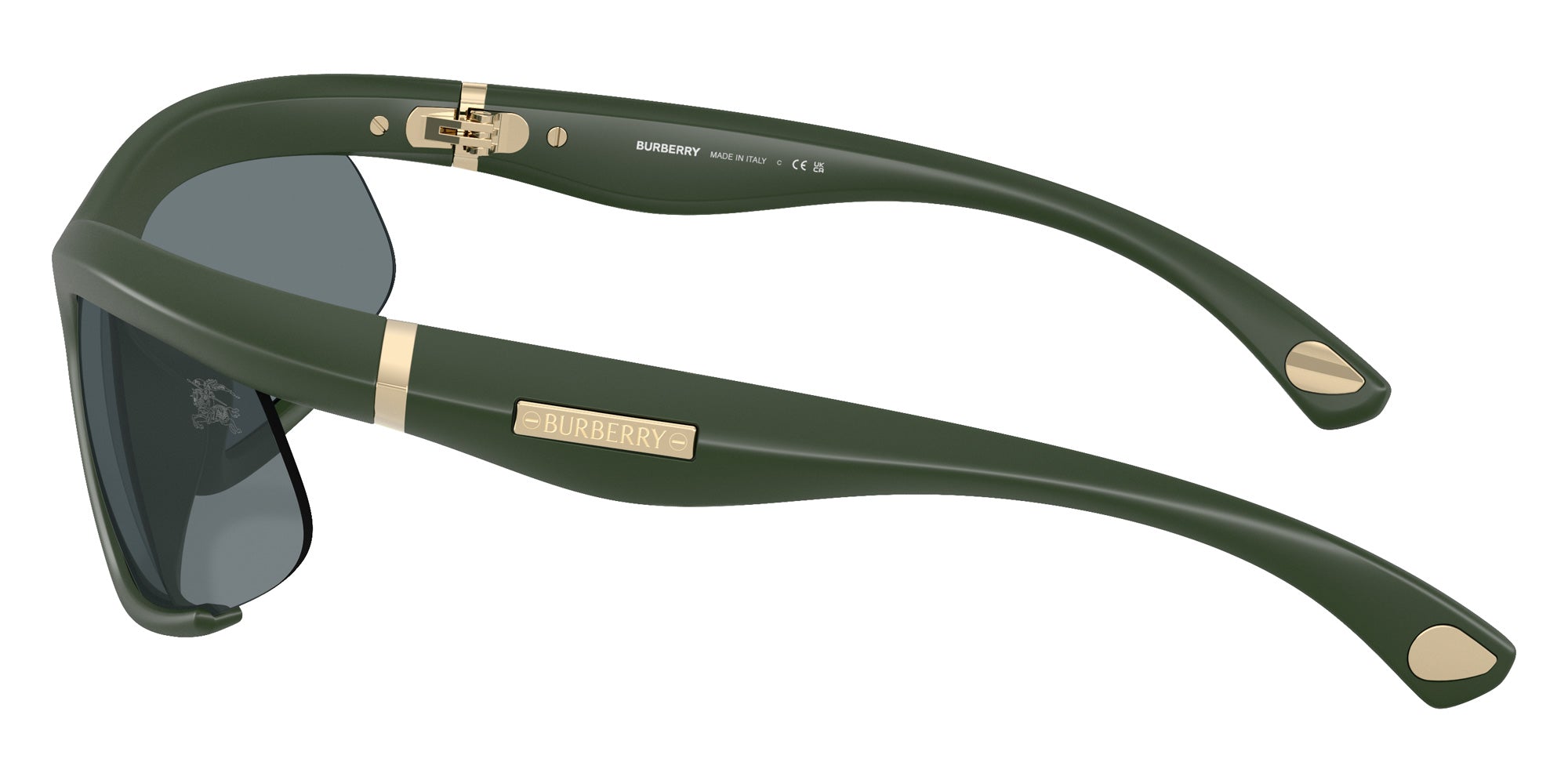 Burberry BE4462 41876G 64 - Rubber Green / Gray Mirrored Black #id:be446241876g_s:102110