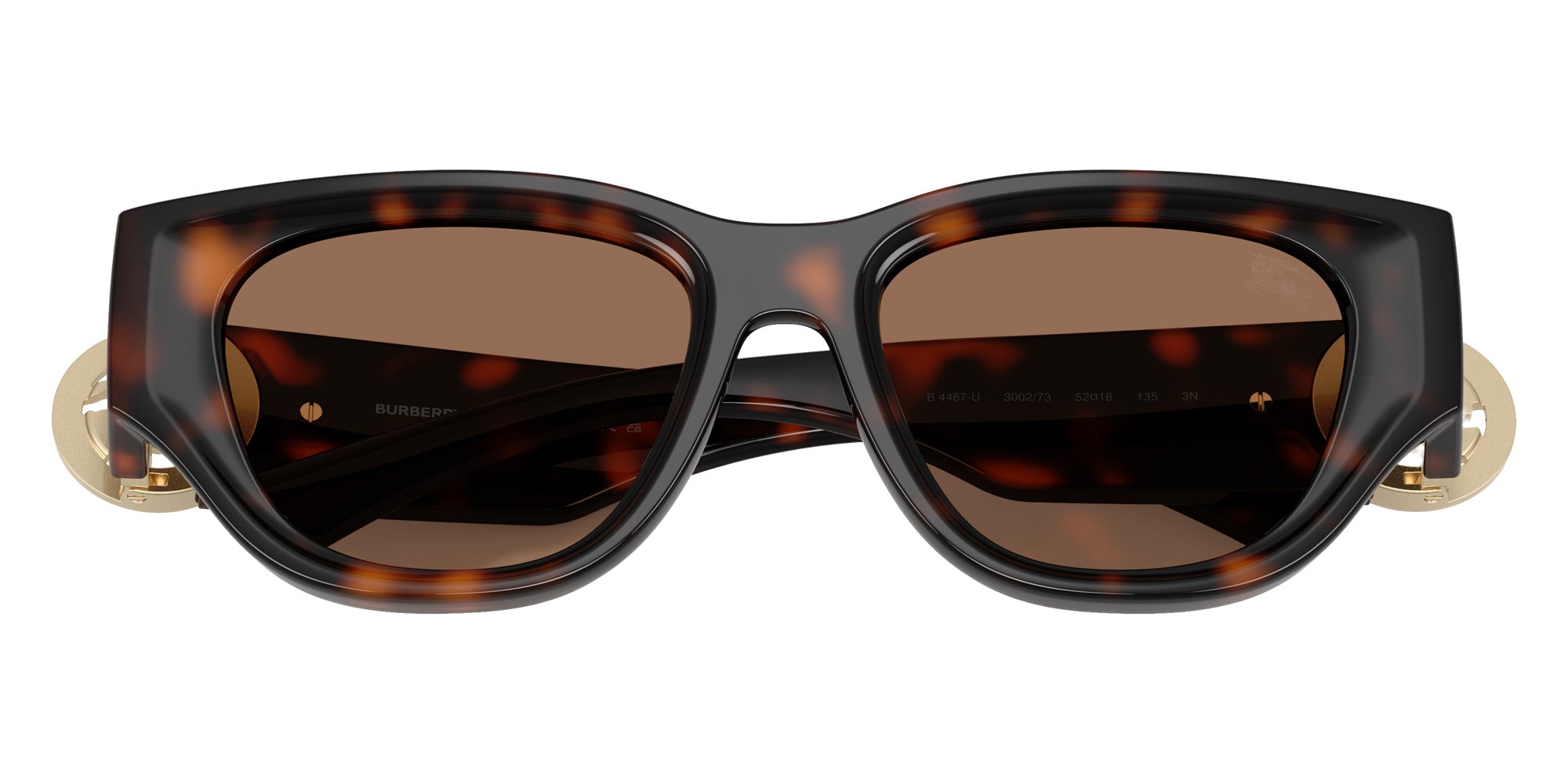 Burberry BE4467U 300273 52 - Dark Havana / Dark Brown #id:be4467u300273_s:102120