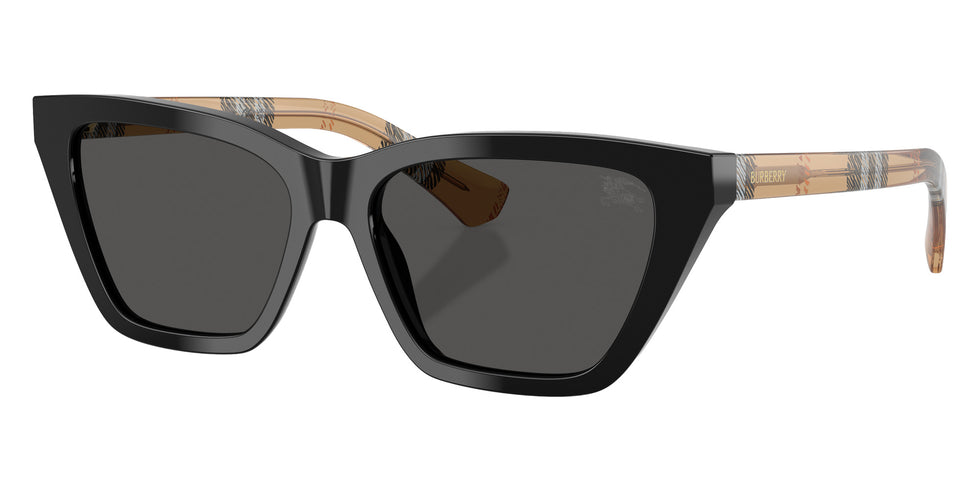 BURBERRY BE4468F 416187 54 - Black / Dark Gray #id:be4468f416187_s:100105