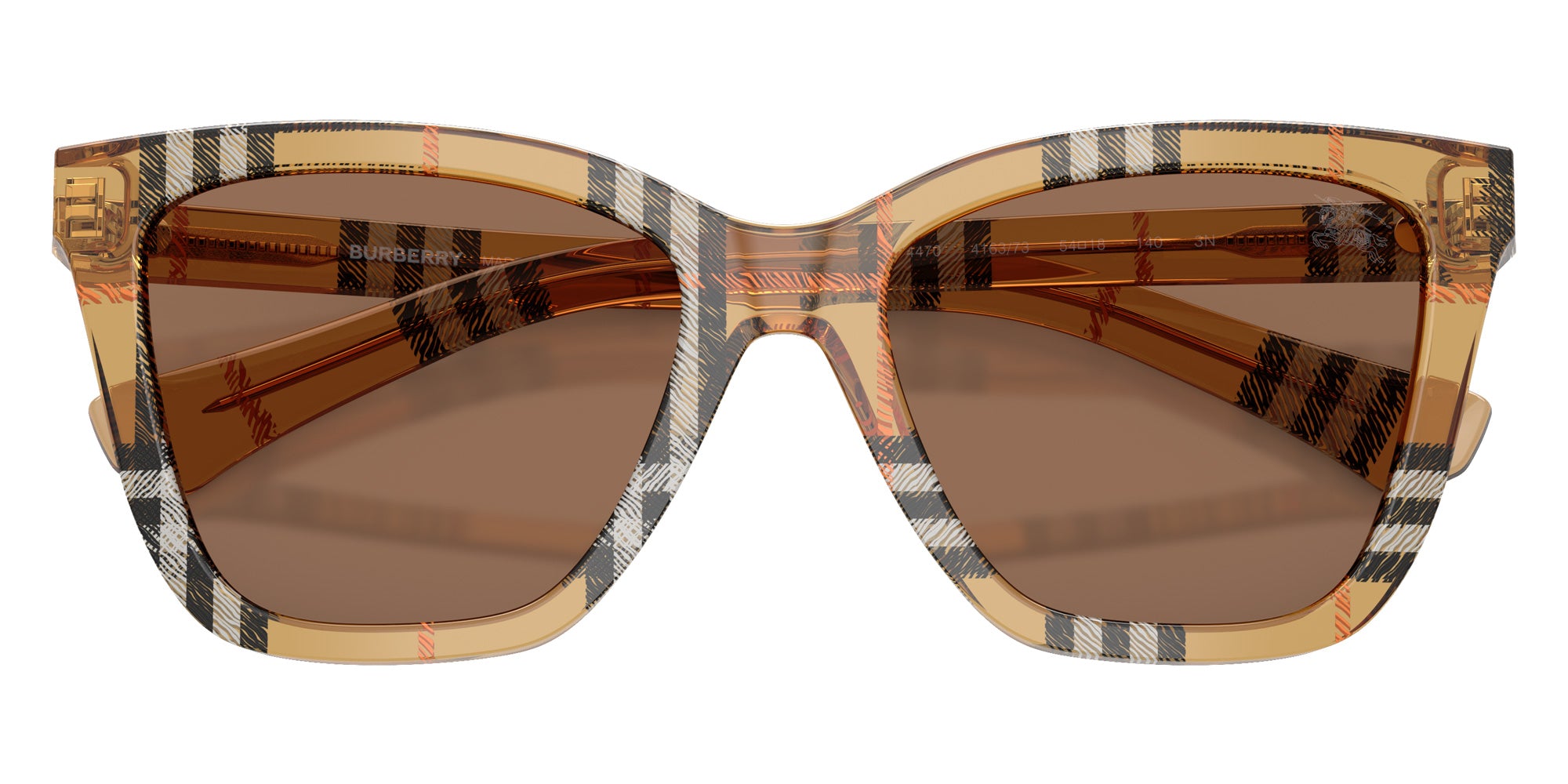 Burberry BE4470 416373 54 - Check Sand / Dark Brown #id:be4470416373_s:100120