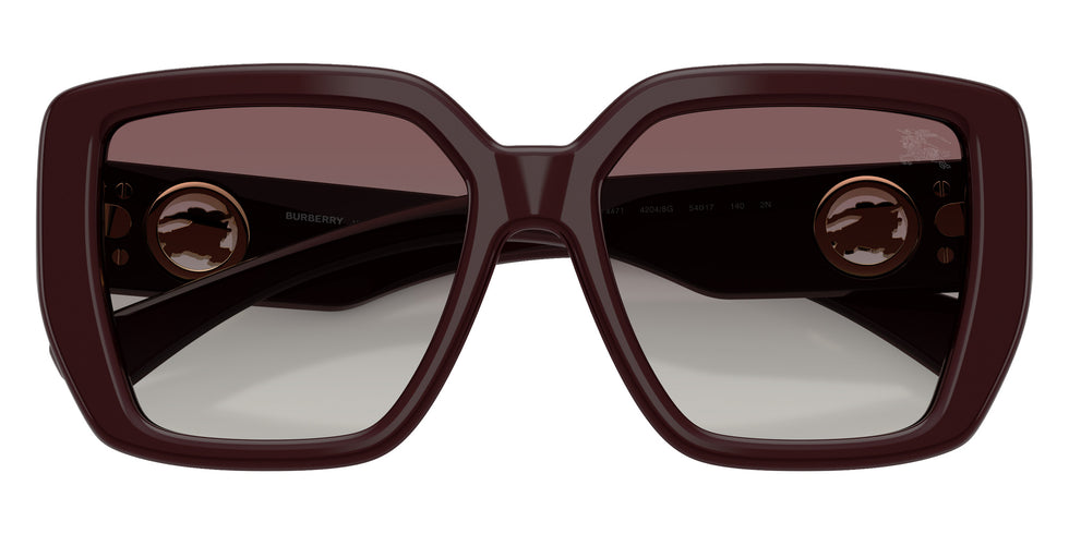 Burberry BE4471 42048G 54 - Bordeaux / Gray Gradient #id:be447142048g_s:106120