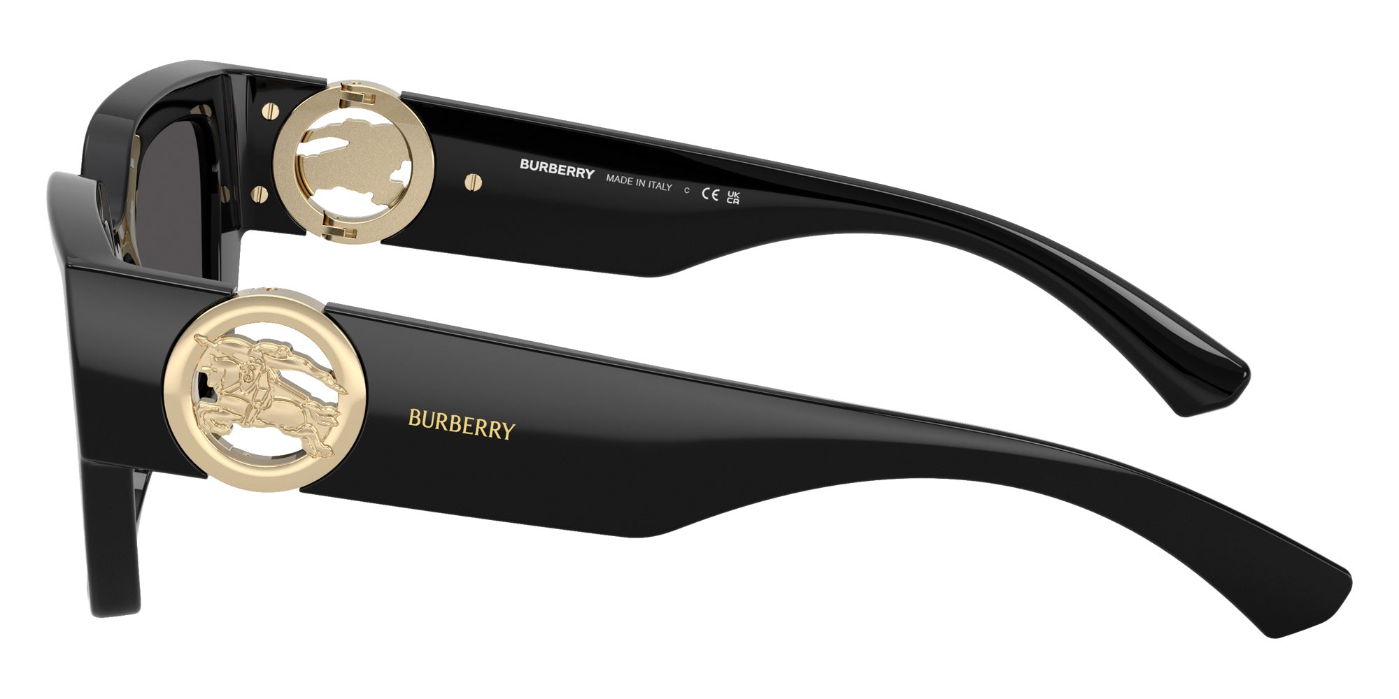 Burberry BE4472U 300187 53 - Black / Dark Gery #id:be4472u300187_s:100110