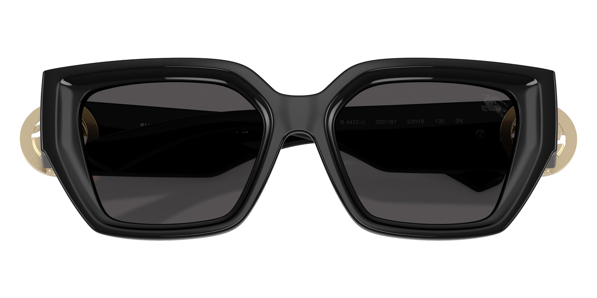 Burberry BE4472U 300187 53 - Black / Dark Gery #id:be4472u300187_s:100120