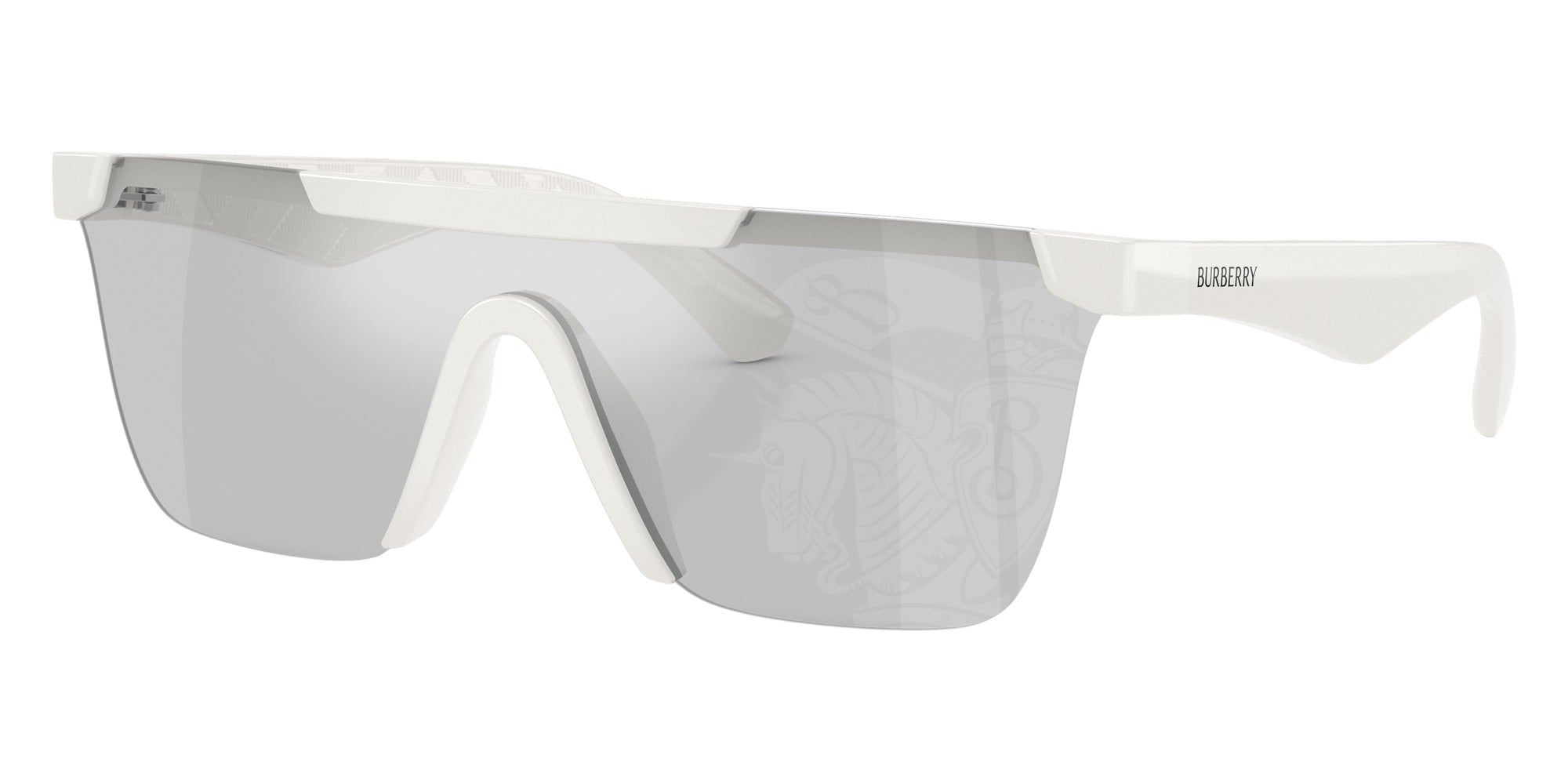 Burberry BE4480D 417269 141 - White / Light Gray Tampo Silver Mirrored #id:be4480d417269_s:104105