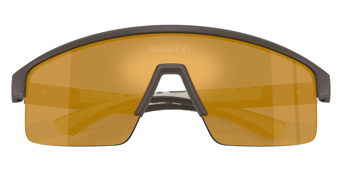 BURBERRY BE4498 42345A 138 - Matte Brown / Brown Mirrored Gold #id:be449842345a_s:100120