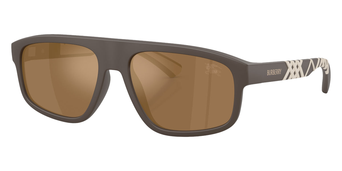 BURBERRY BE4501U 4234F9 57 - Matte Brown / Brown Mirrored Bronze #id:be4501u4234f9_s:100105