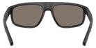 BURBERRY BE4501U 42606G 57 - Matte Black / Light Gray Mirrored Silver #id:be4501u42606g_s:102115