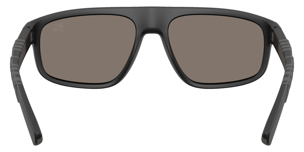 BURBERRY BE4501U 42606G 57 - Matte Black / Light Gray Mirrored Silver #id:be4501u42606g_s:102115