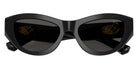 BURBERRY BE4502F 300187 53 - Black / Dark Gray #id:be4502f300187_s:100120