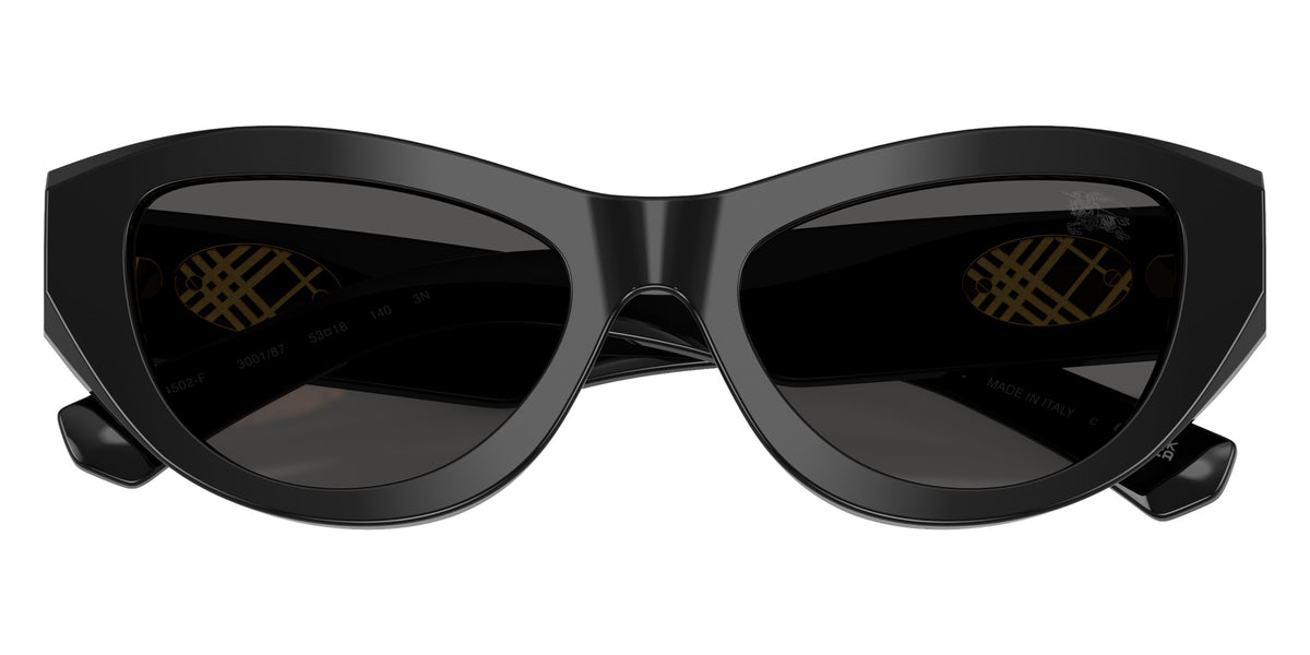 BURBERRY BE4502F 300187 53 - Black / Dark Gray #id:be4502f300187_s:100120