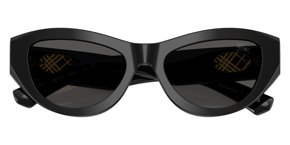 BURBERRY BE4502F 300187 53 - Black / Dark Gray #id:be4502f300187_s:100120