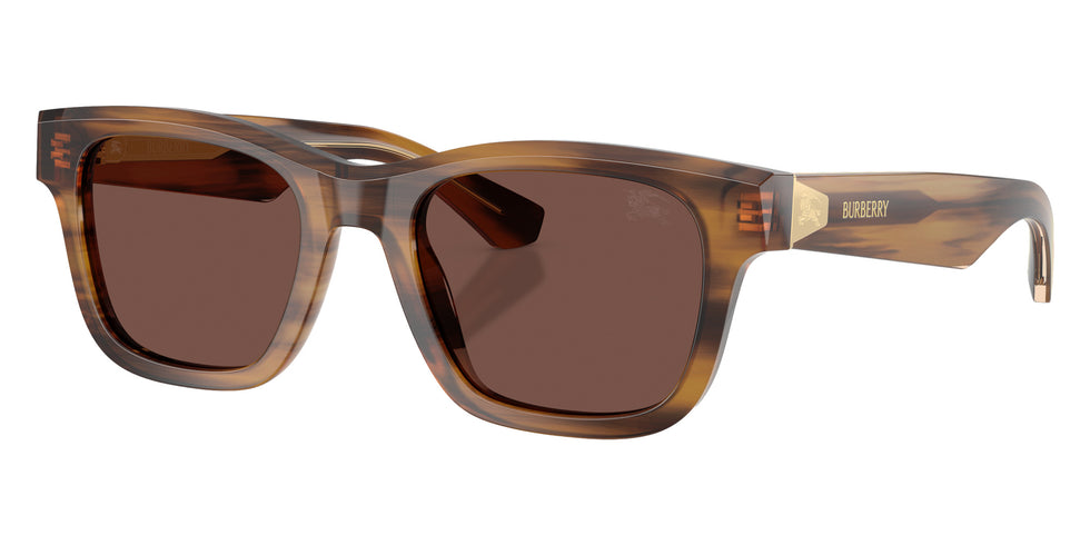 BURBERRY BE4504 425373 51 - Striped Brown / Black Chocolate #id:be4504425373_s:102105