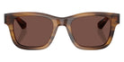 BURBERRY BE4504F 425373 53 - Striped Brown / Black Chocolate #id:be4504f425373_s:102100