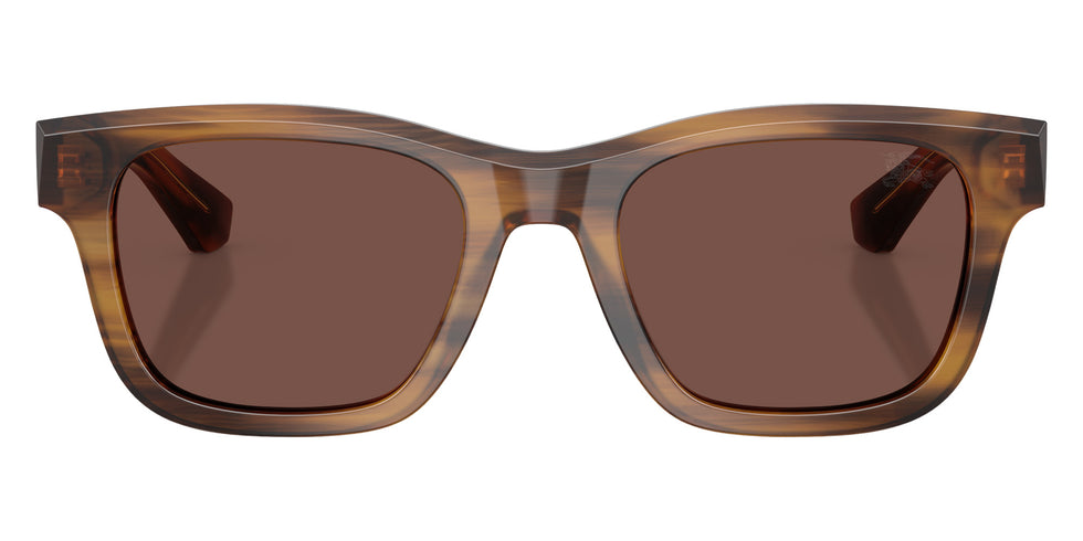 BURBERRY BE4504F 425373 53 - Striped Brown / Black Chocolate #id:be4504f425373_s:102100