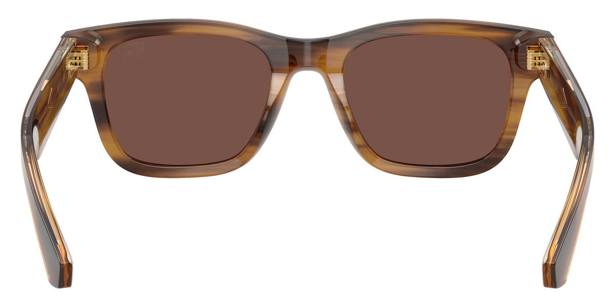 BURBERRY BE4504F 425373 53 - Striped Brown / Black Chocolate #id:be4504f425373_s:102115