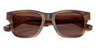 BURBERRY BE4504F 425373 53 - Striped Brown / Black Chocolate #id:be4504f425373_s:102120