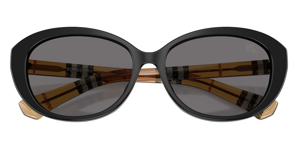 BURBERRY BE4507D 416181 57 - Black / Dark Gray Polarized #id:be4507d416181_s:100120