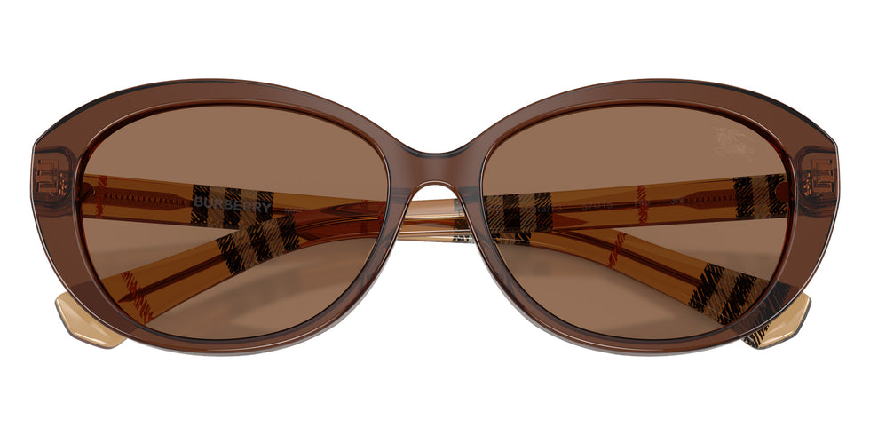 BURBERRY BE4507D 424373 57 - Brown / Dark Brown #id:be4507d424373_s:106120