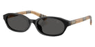 BURBERRY BE4508D 416187 56 - Black / Dark Gray #id:be4508d416187_s:100105