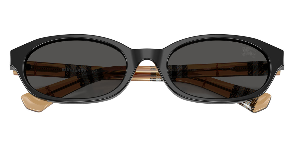 BURBERRY BE4508D 416187 56 - Black / Dark Gray #id:be4508d416187_s:100120