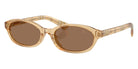 BURBERRY BE4508D 416773 56 - Yellow / Dark Brown #id:be4508d416773_s:102105
