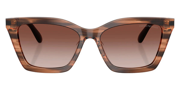 Shiny Striped Brown/Shiny Black / Gradient Brown / 54-16-140