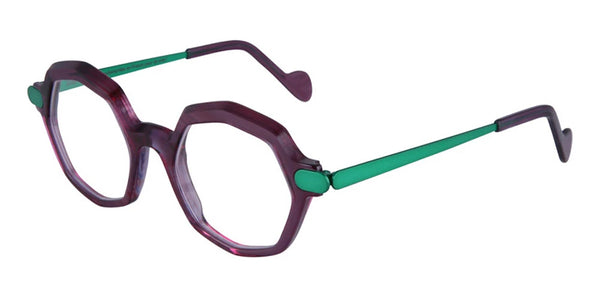 Violet/Dark Neon Green / 48-19