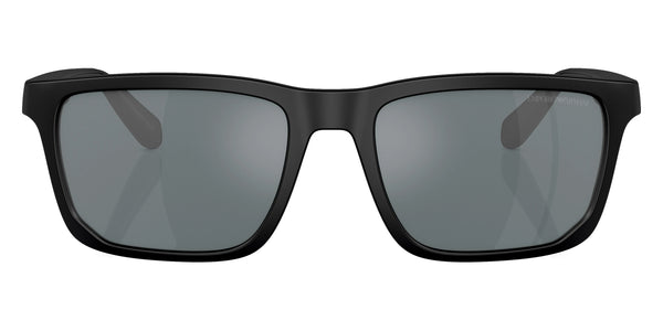 Matte Black / Gray Mirrored Black / 58-18-145