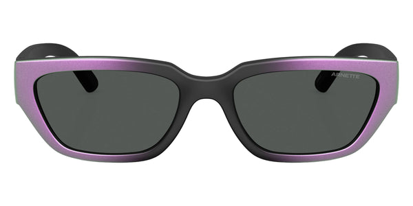 Matte Black Gradient Purple / Dark Gray / 55-18-140