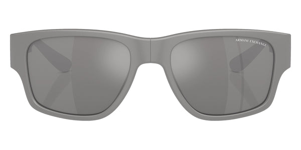 Matte Gray / Gray Mirrored Silver / 56-19-142