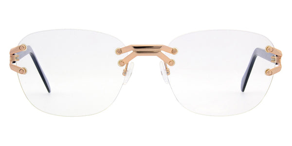 Rosegold/Blue / 55-17-140