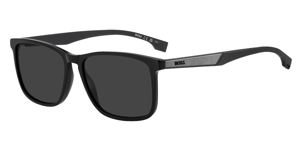 Boss 1825/S 0807IR 57 - Black / Gray #id:boss1825s0807ir_s:100105