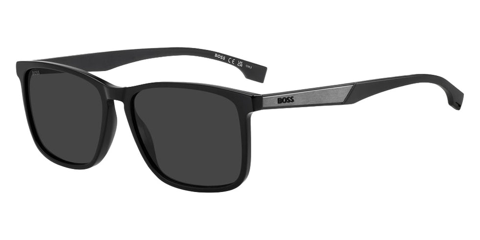 Boss 1825/S 0807IR 57 - Black / Gray #id:boss1825s0807ir_s:100105