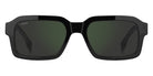 Boss 1991/G/US 0R80 56 - Black / Gray High Contrast Green Mirrored Antireflex #id:boss1984s0807i8_s:102100