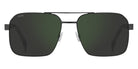 Boss 1991/G/US 0R80 58 - Matte Black / Gray High Contrast Green Mirrored Antireflex #id:boss1985sus0003i8_s:100100