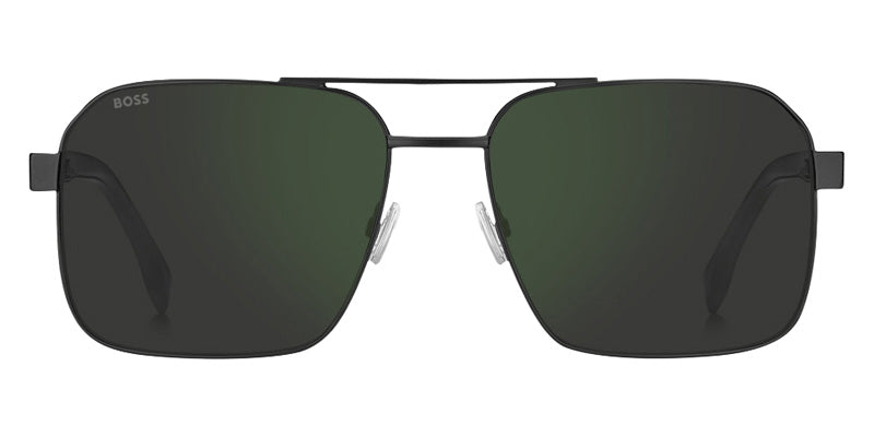 Boss 1991/G/US 0R80 58 - Matte Black / Gray High Contrast Green Mirrored Antireflex #id:boss1985sus0003i8_s:100100