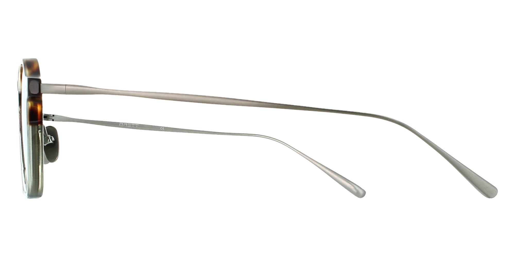 BRETT ASTON C13 49 - Tortoise Graded Green/Silver #id:brtastonc13st_s:106110