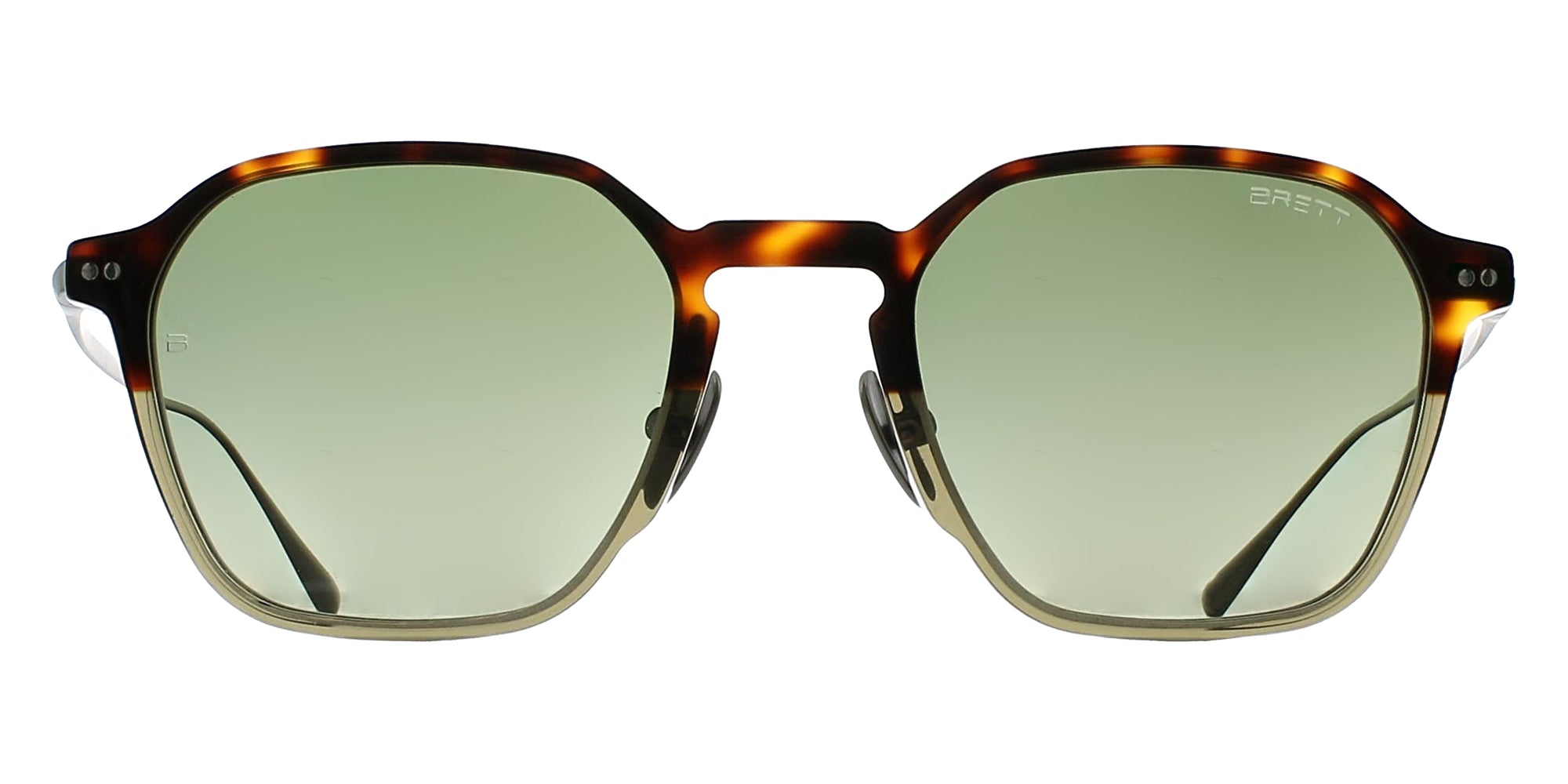 BRETT ASTON SUN C13 49 - Tortoise Graded Green/Silver #id:brtastonsunc13st_s:106100
