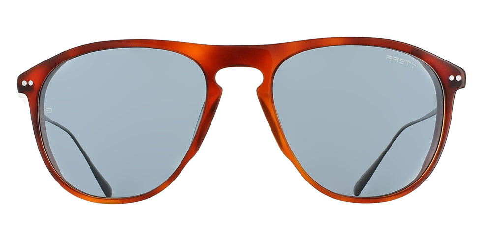 BRETT BARRY SUN C09 55 - Yellow Tortoise/Silver #id:brtbarrysunc09st_s:104100