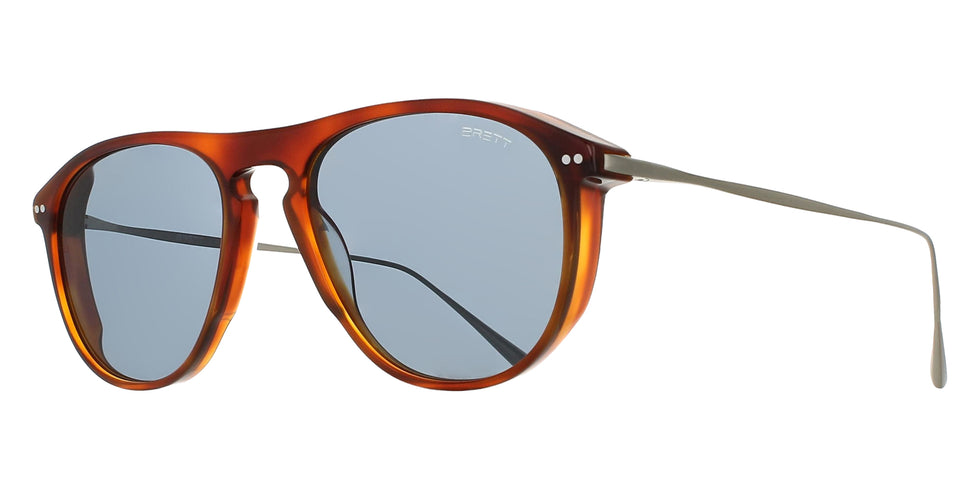 BRETT BARRY SUN C09 55 - Yellow Tortoise/Silver #id:brtbarrysunc09st_s:104105