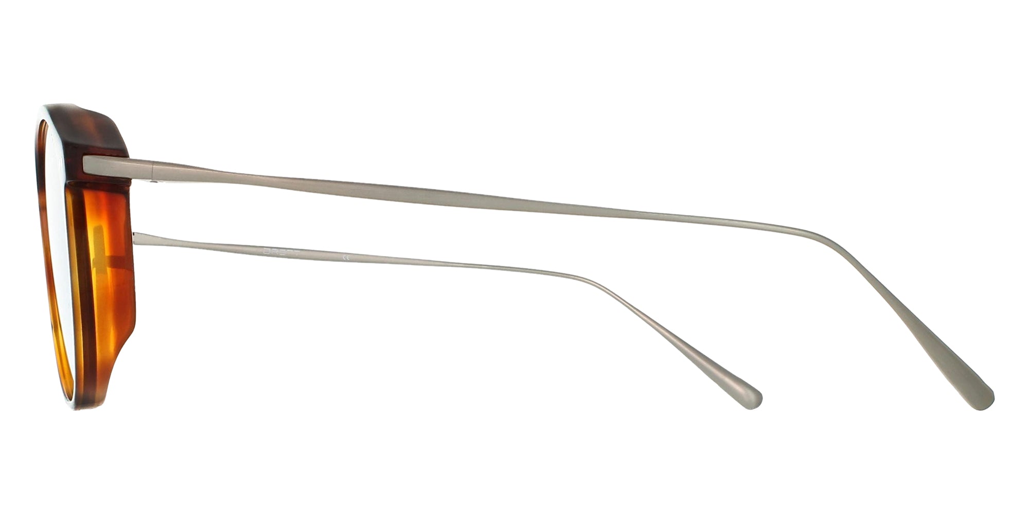 BRETT BARRY SUN C09 55 - Yellow Tortoise/Silver #id:brtbarrysunc09st_s:104110