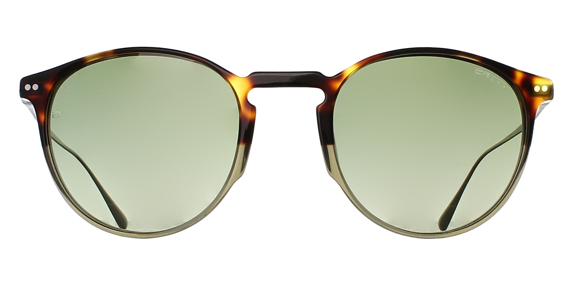 BRETT BIG MILES SUN C13 51 - Green Gradient Tortoise/Silver #id:brtbigmilessunc13st_s:104100