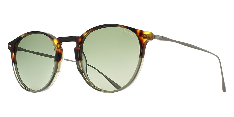 BRETT BIG MILES SUN C13 51 - Green Gradient Tortoise/Silver #id:brtbigmilessunc13st_s:104105