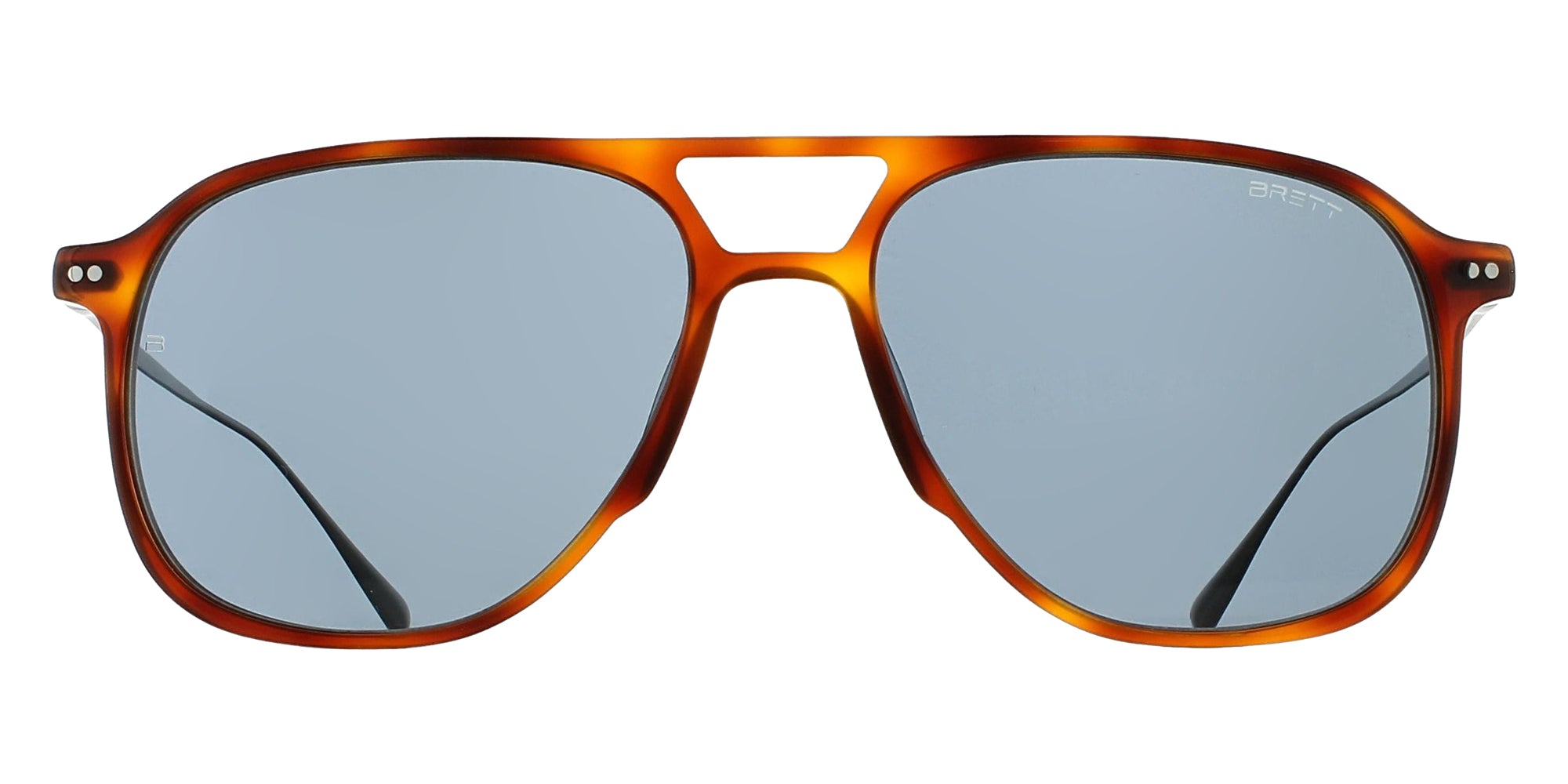 BRETT BROWN SUN C09 58 - Yellow Tortoise/Silver #id:brtbrownsunc09st_s:100100