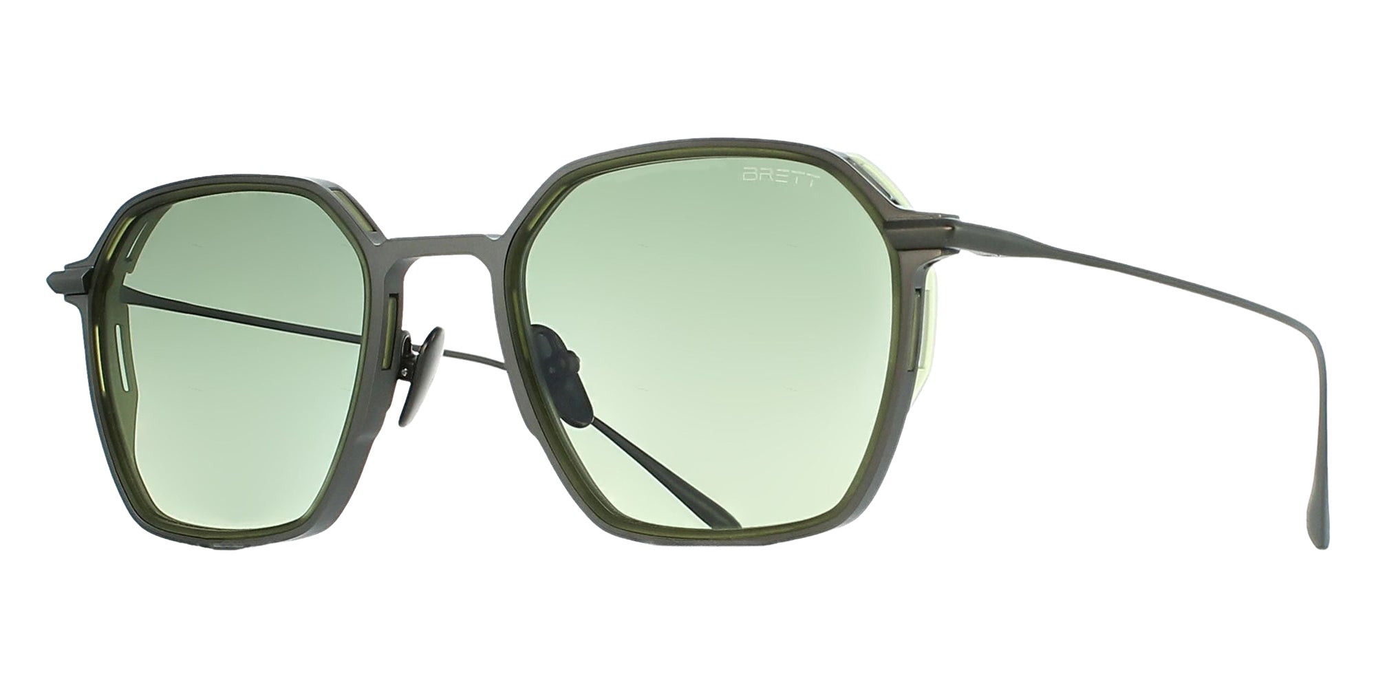 BRETT FRANÇOIS SUN C06 50 - Gunmetal/Green #id:brtfrancoissunc06st_s:100105