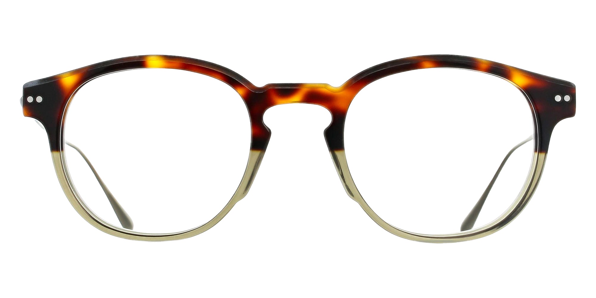 BRETT FRED C13 48 - Tortoise Graded Green/Silver #id:brtfredc13st_s:102100