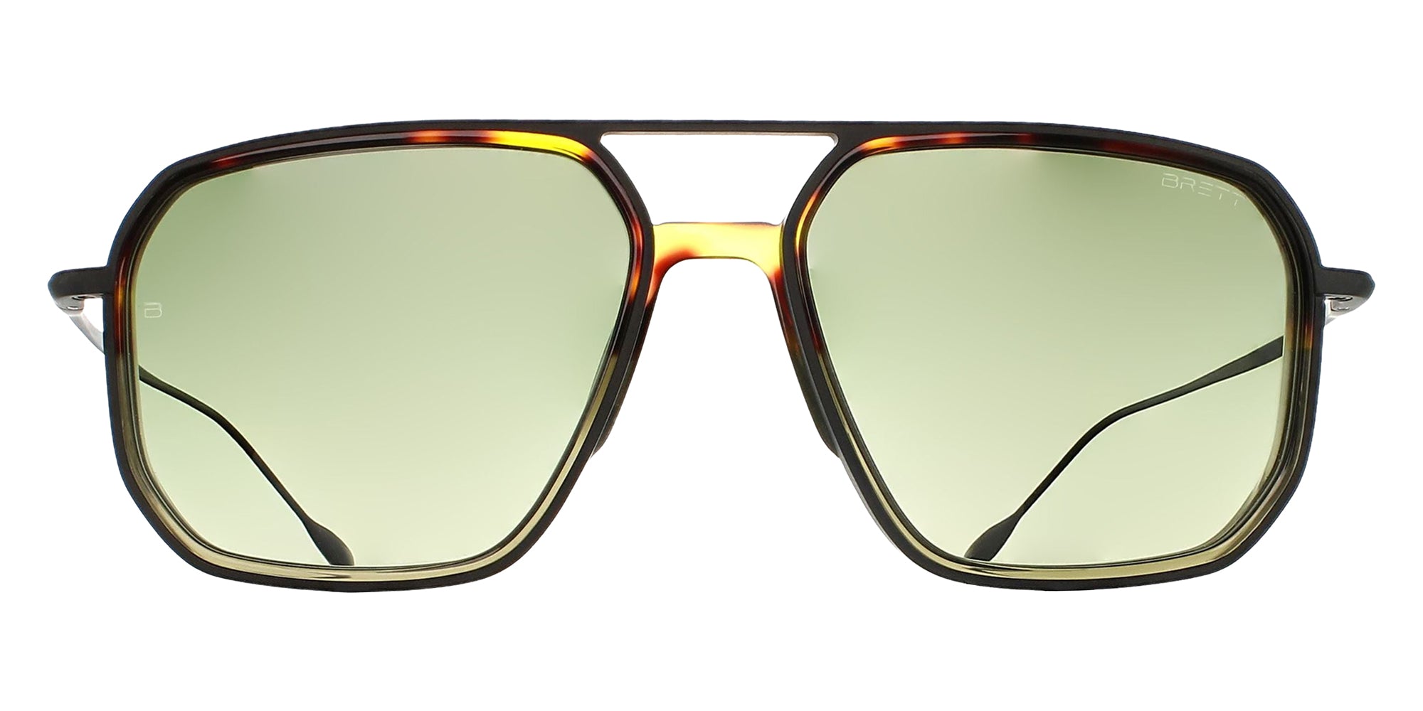 BRETT JARNO SUN C13 56 - Green/Black Faded Tortoise #id:brtjarnosunc13st_s:104100