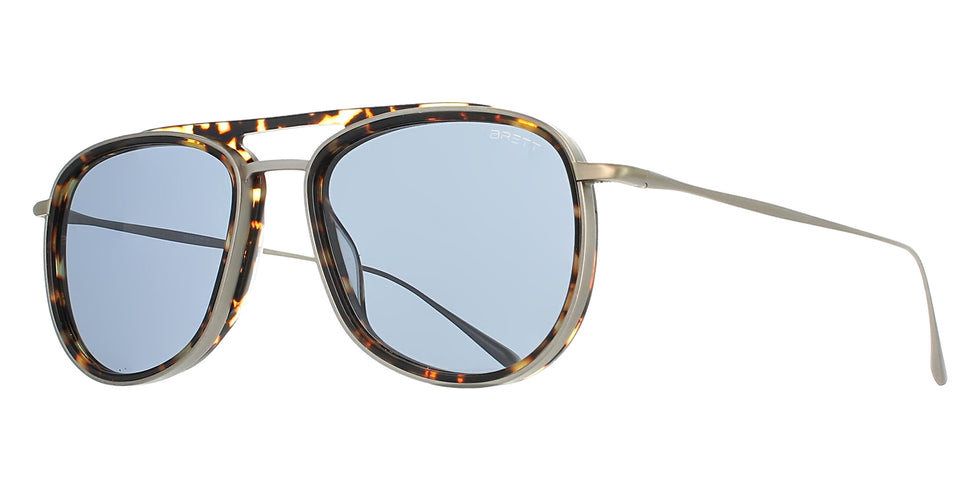 BRETT JOEY SUN C09 54 - Yellow Tortoise/Silver #id:brtjoeysunc09st_s:104105