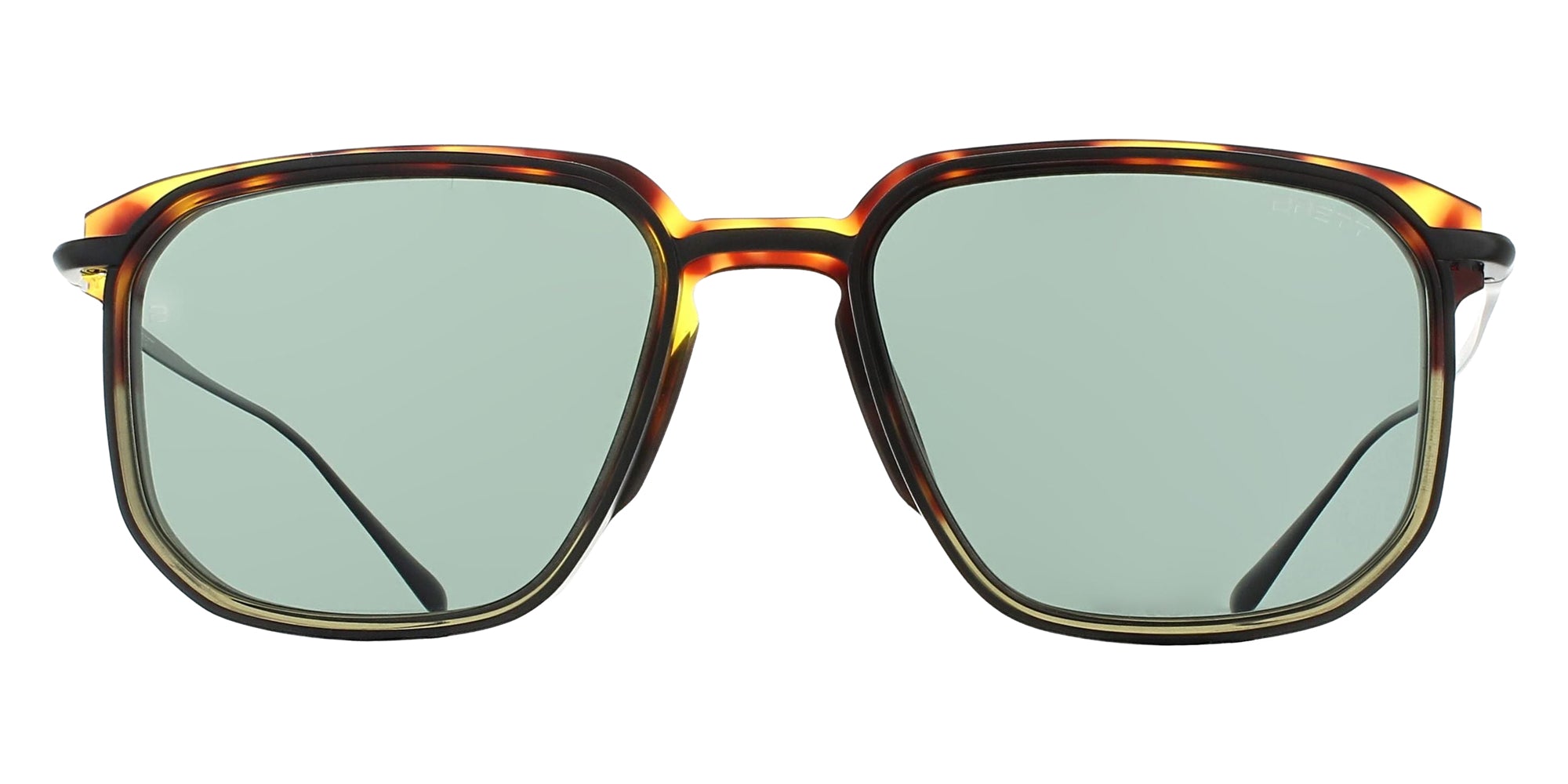 BRETT WAYNE SUN C13 54 - Green Degraded Tortoise/Black #id:brtwaynesunc13st_s:102100